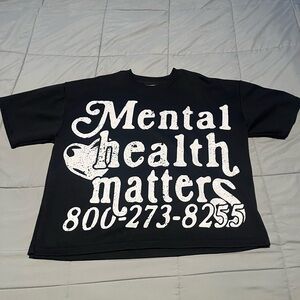 Kids Black Mental Health Matters T-Shirt